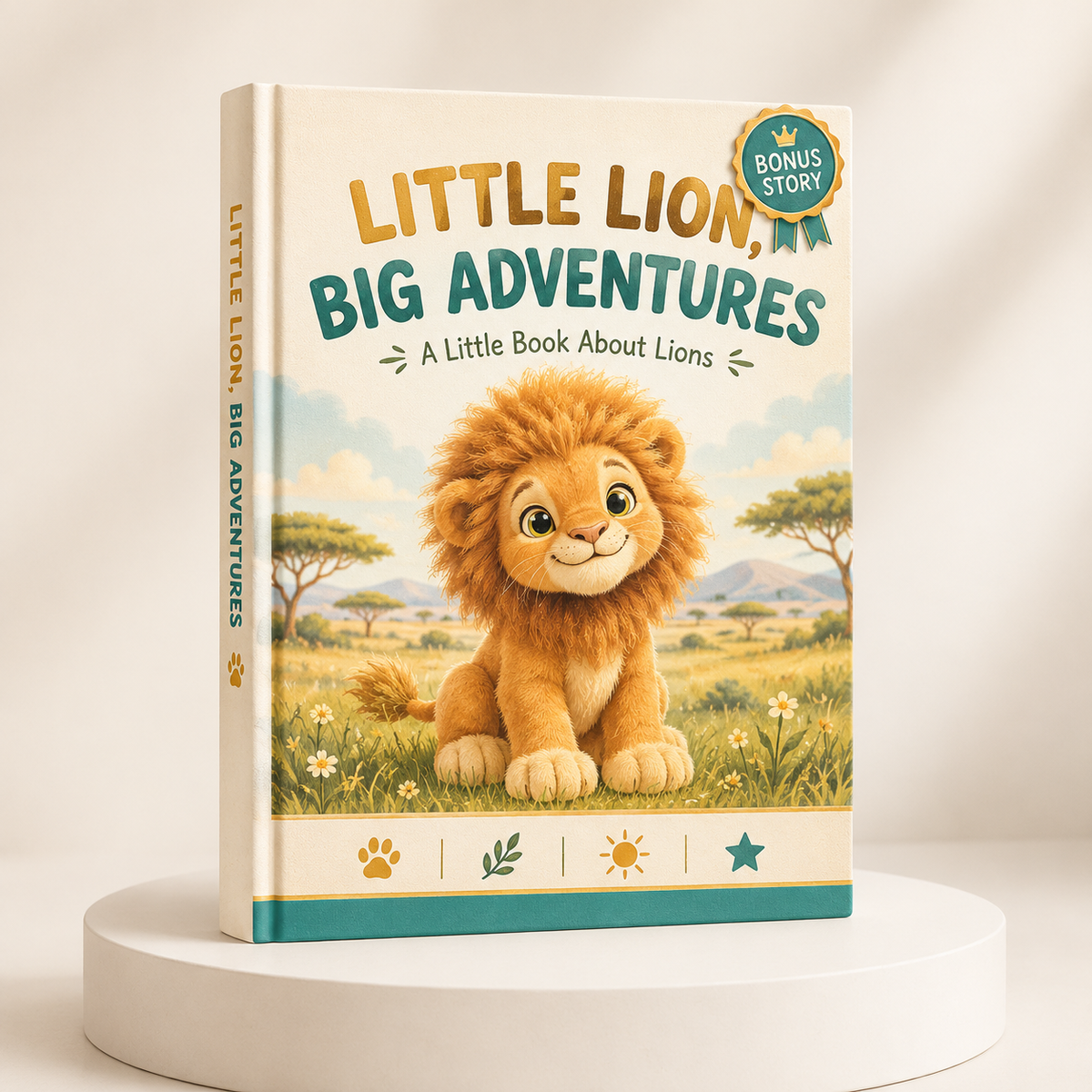 Little Lion, Big Adventures Storybook